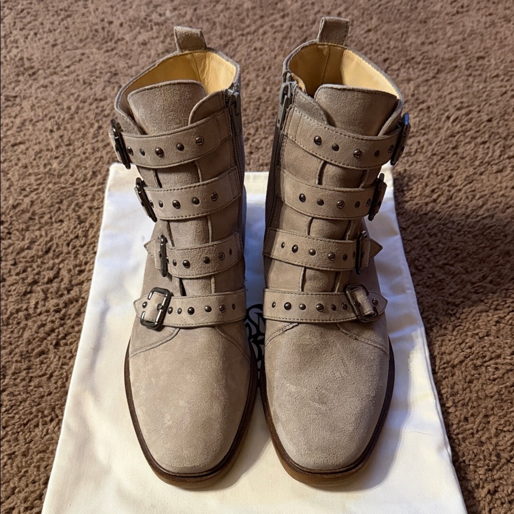 Paul Green Buckle Ankle Boots
